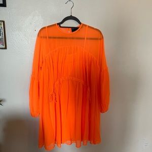 ASOS design neon dress